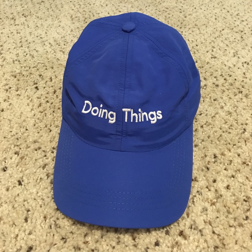 ‘Doing Things’ Blue Baseball Hat